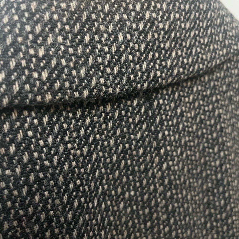 Banana Republic Wylder Textured Tweed Black and Cream Jacket NWT Sz 6 - Picture 6 of 7